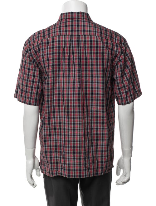 Supreme 2024 Loose Fit Mini Plaid S/S Shirt
