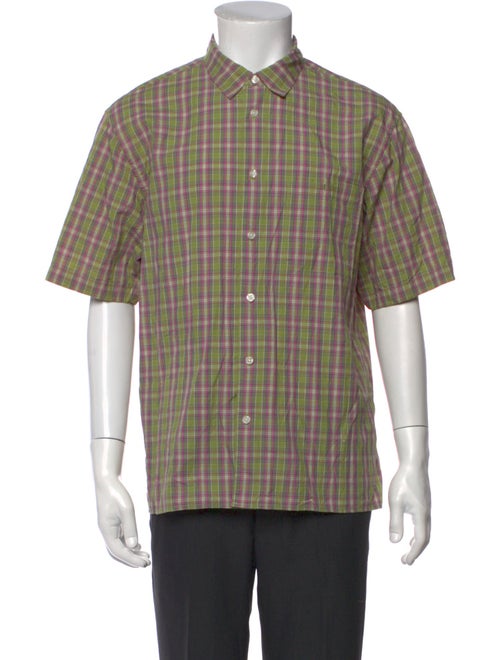 Supreme 2024 Loose Fit Mini Plaid S/S Shirt