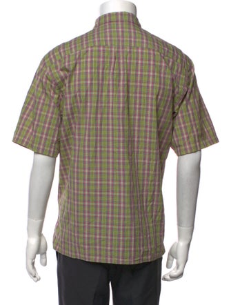 Supreme 2024 Loose Fit Mini Plaid S/S Shirt