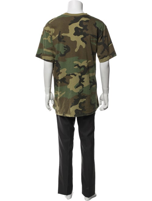 Supreme 'Who the Fuck' Camouflage Print T-Shirt