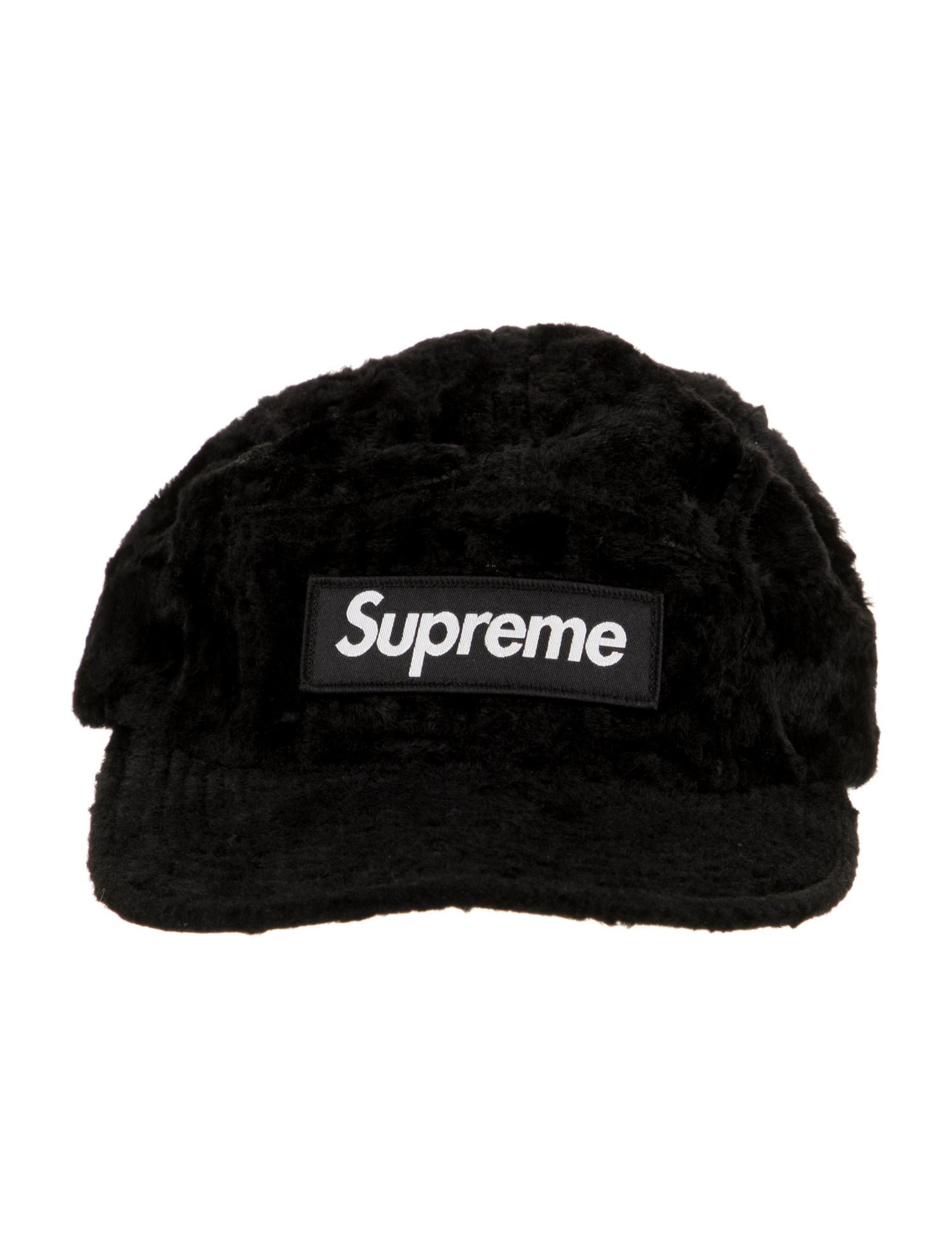 Supreme x GOODENOUGH Crushed Rayon Pile Camp Cap