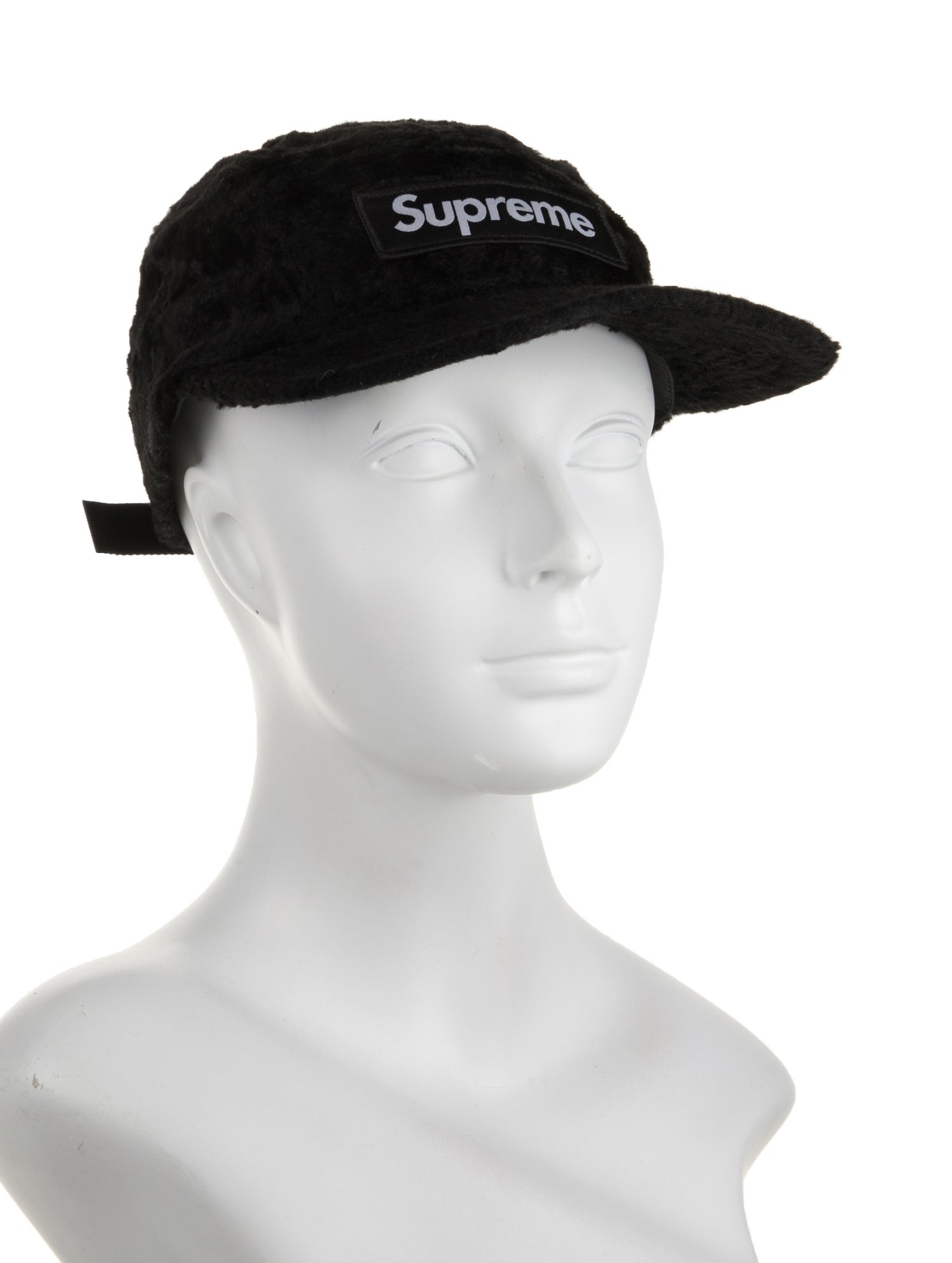 Supreme x GOODENOUGH Crushed Rayon Pile Camp Cap