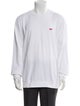 Supreme Small Box Logo Pique Long Sleeve Crewneck Crew Neck Sweatshirt