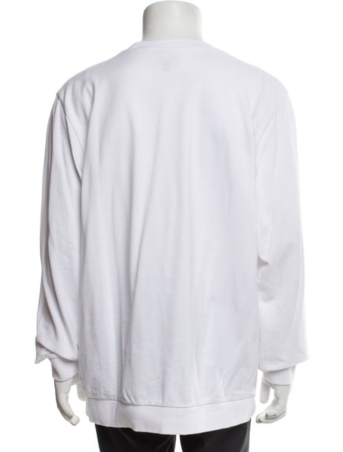 Supreme Small Box Logo Pique Long Sleeve Crewneck Crew Neck Sweatshirt