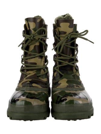 Supreme Rubber Camouflage Print Rain Boots