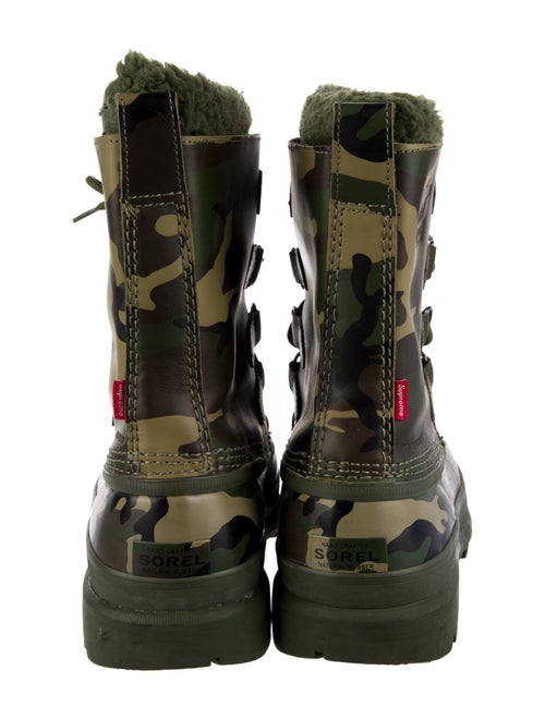 Supreme Rubber Camouflage Print Rain Boots