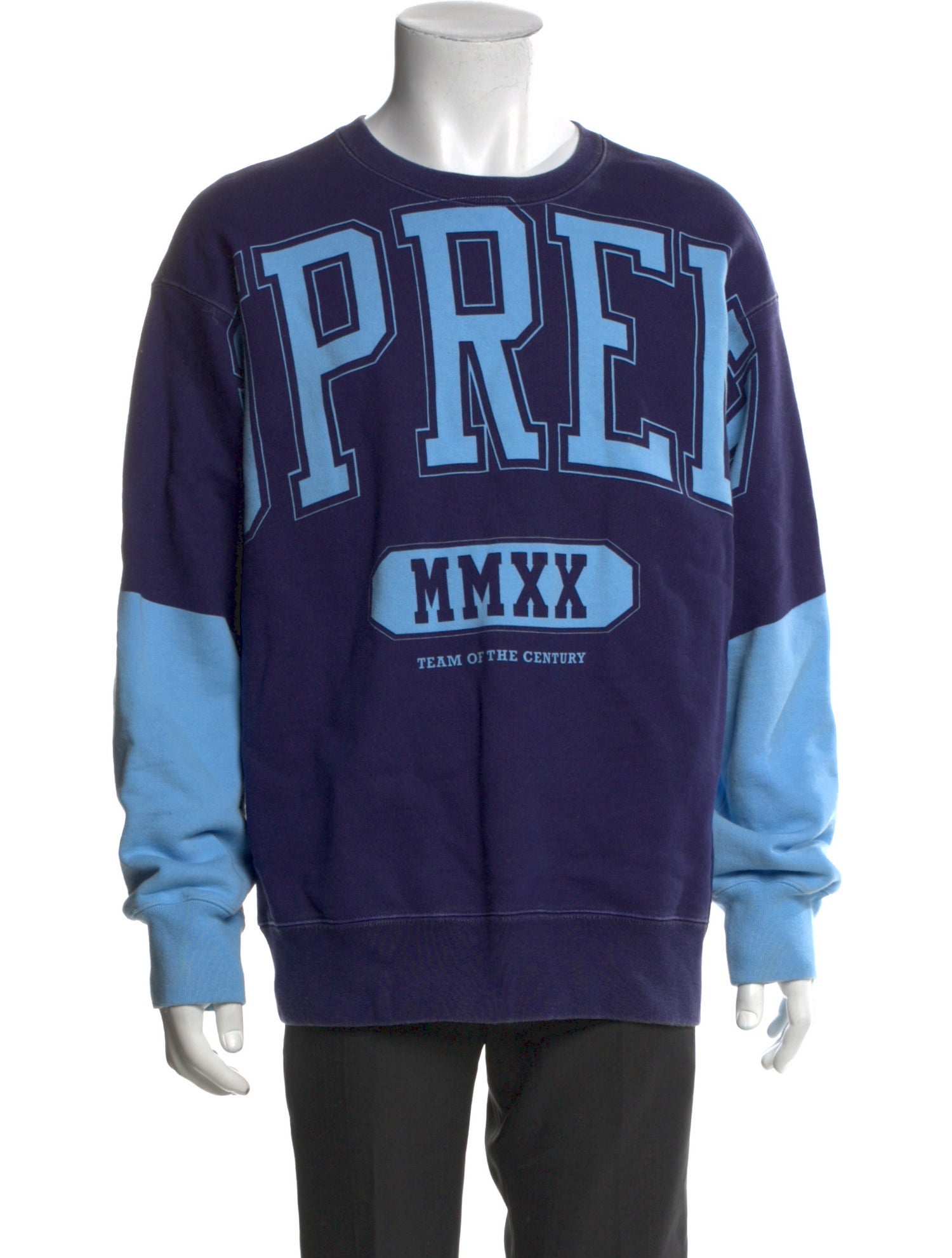 Supreme Overprint Graphic Print Sweatshirt