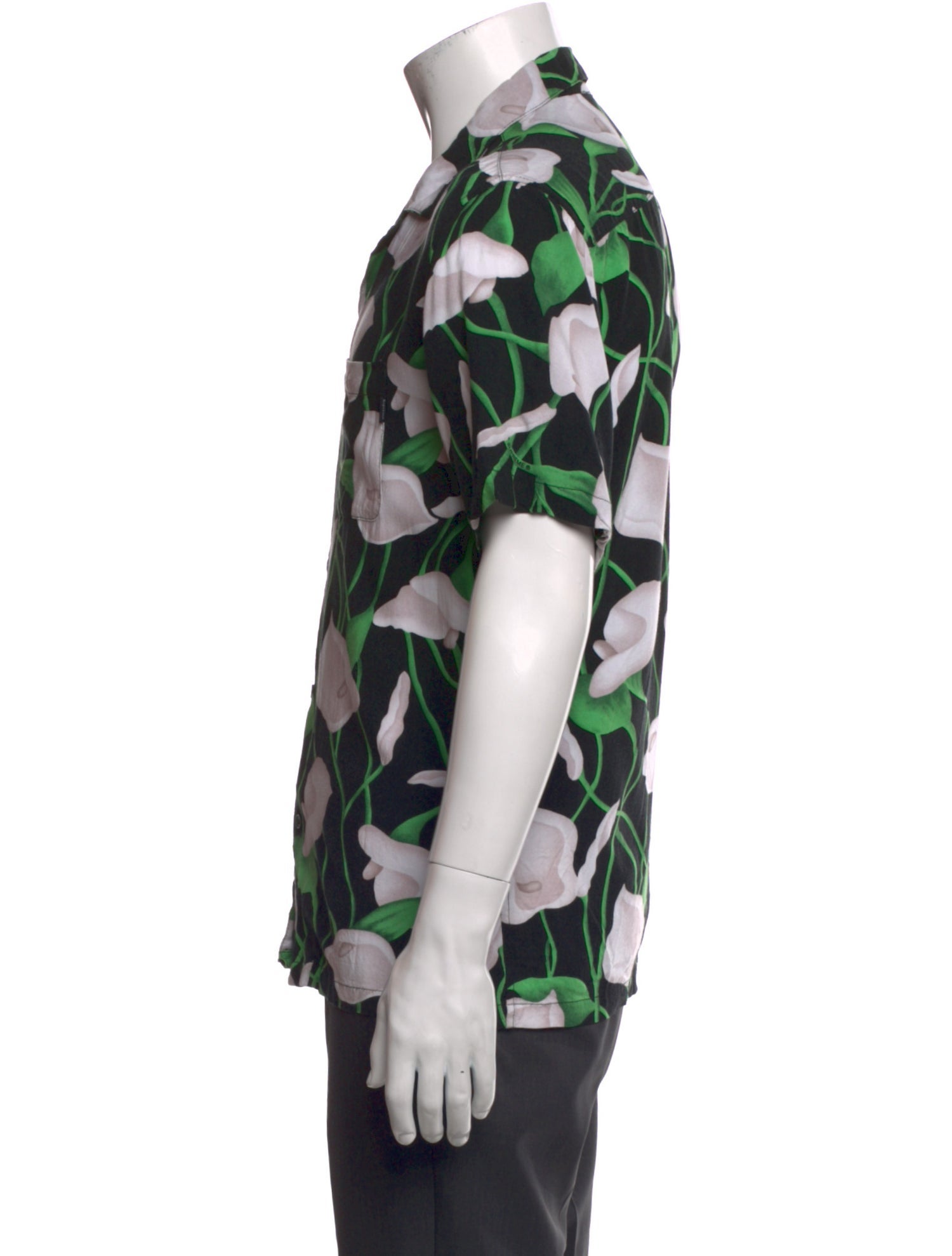 Supreme 2018 Lily Rayon Shirt