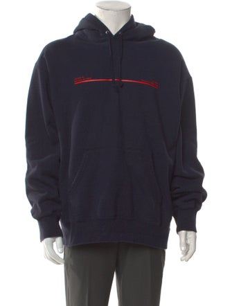 Supreme Graphic Print Crew Neck Hoodie