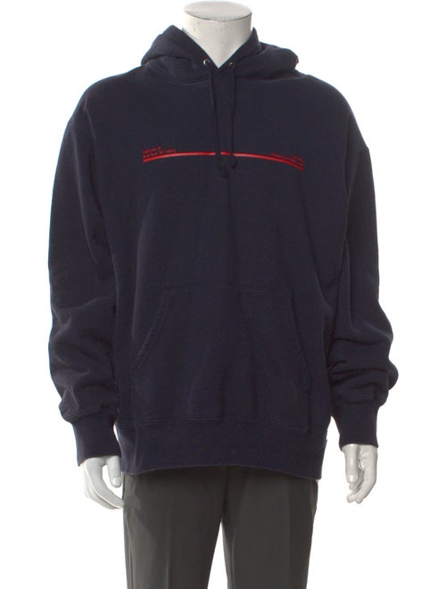 Supreme Graphic Print Crew Neck Hoodie