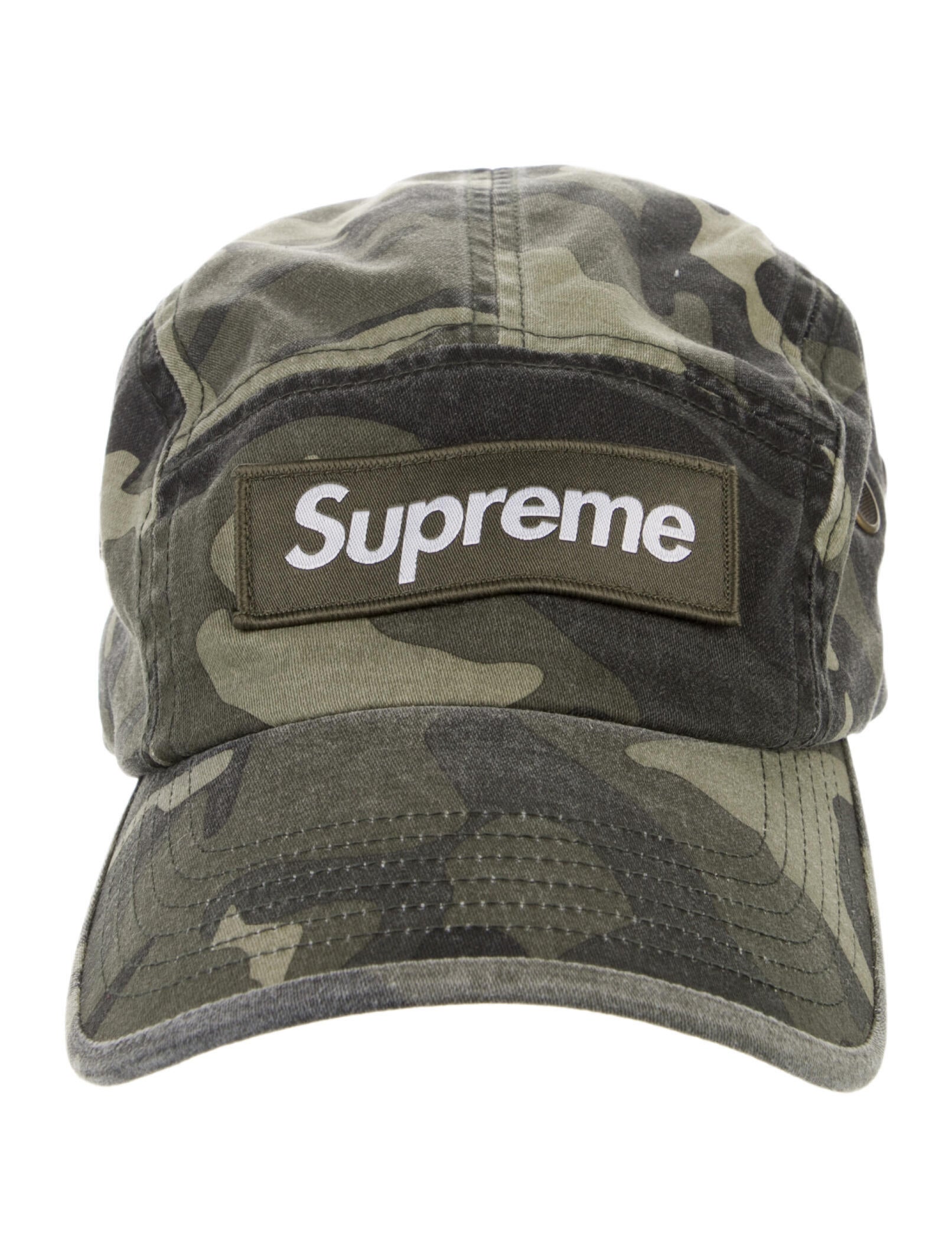 Supreme Camo Military Camp Cap