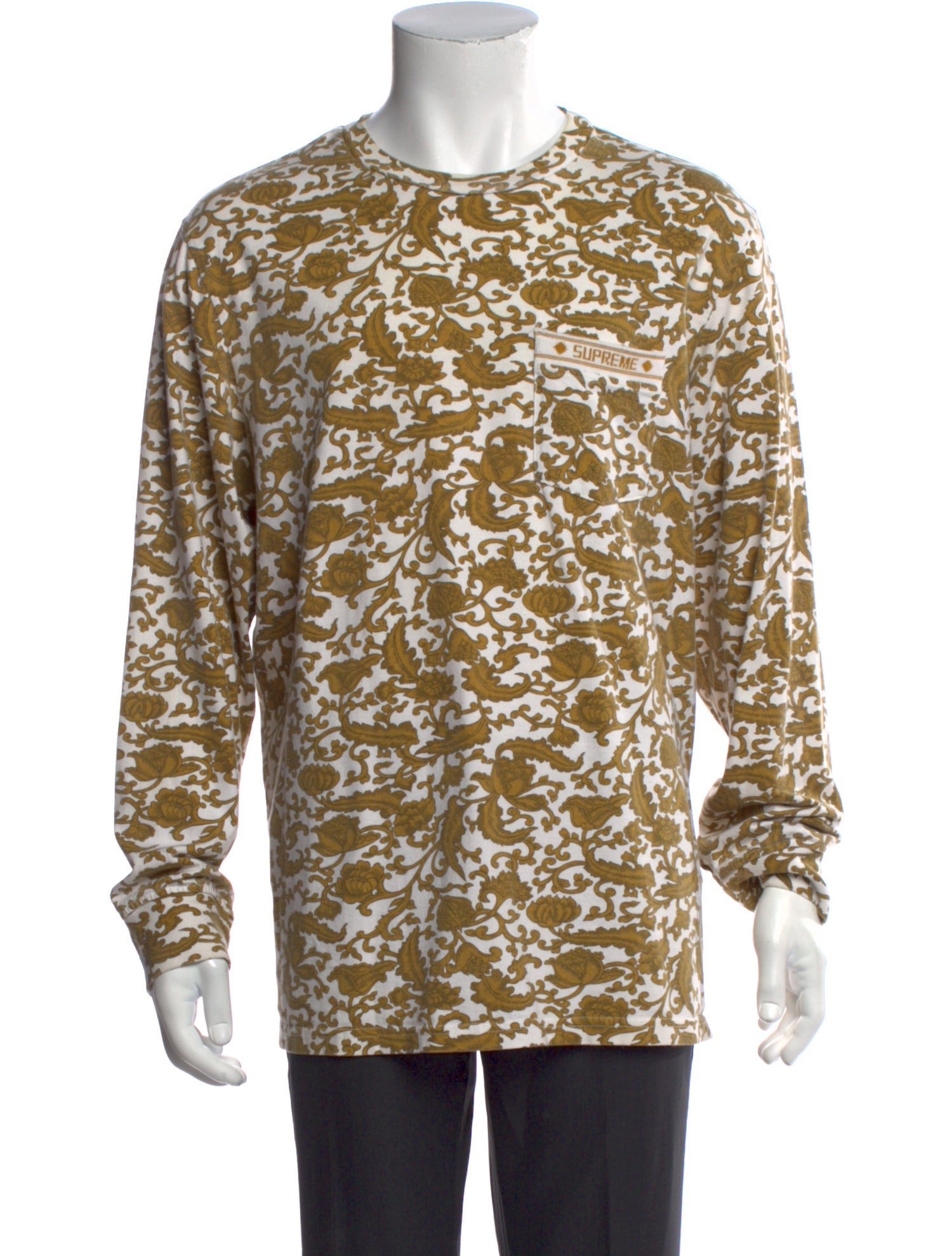 Supreme 2019 Damask L/S Henley