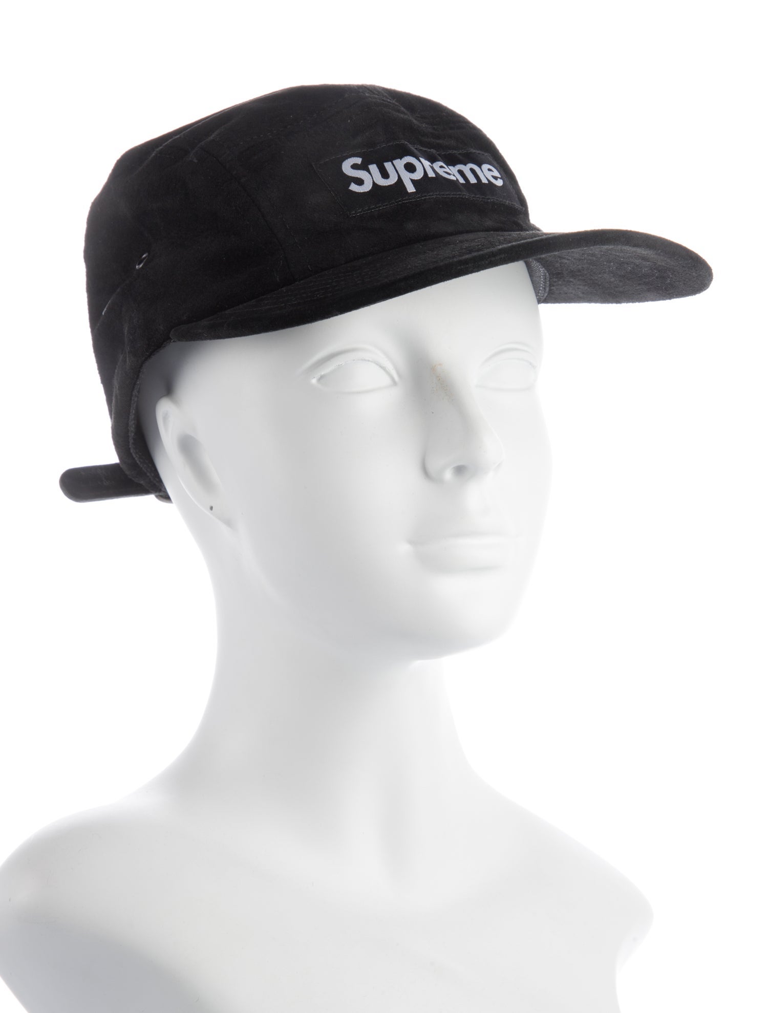 Supreme Suede Camp Cap