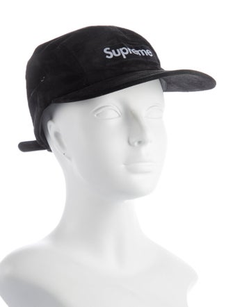 Supreme Suede Camp Cap