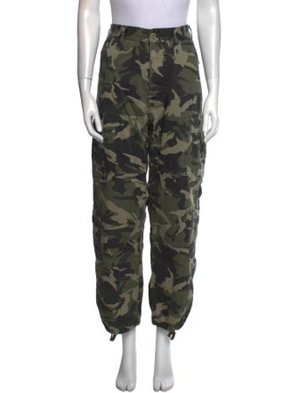 Supreme Camouflage Print Straight Leg Pants