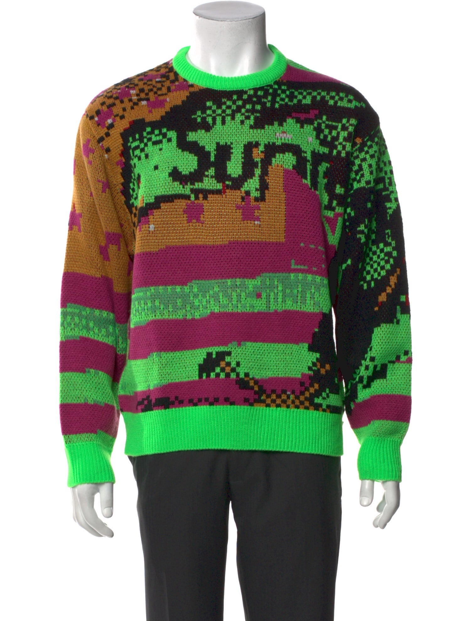 Supreme 2021 Digital Flag Pullover