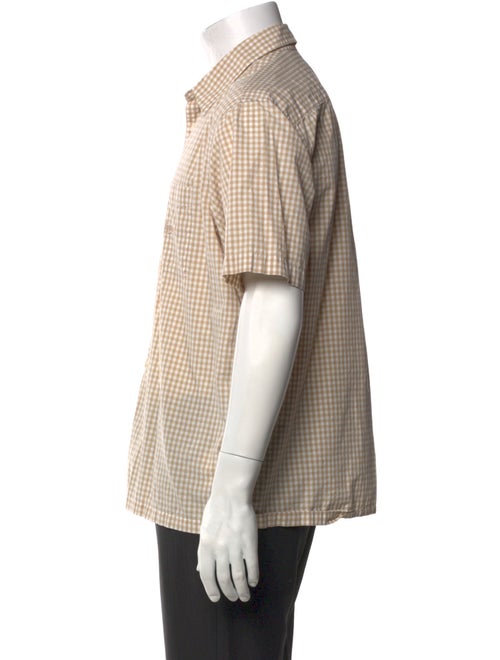 Supreme Plaid Print Short Sleeve Shirt