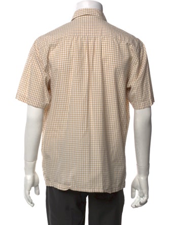 Supreme Plaid Print Short Sleeve Shirt