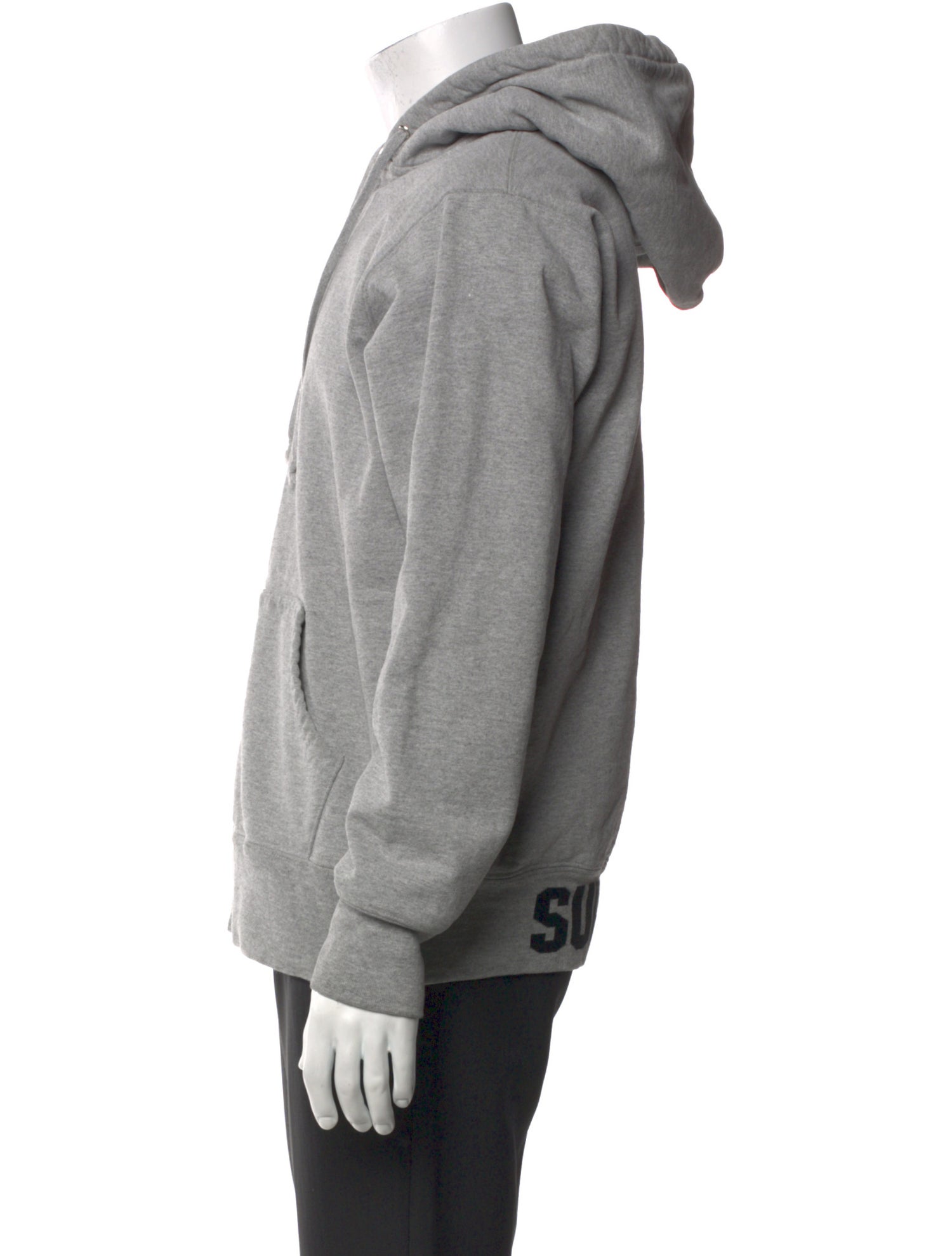 Supreme 2016 Rib Logo Hoodie