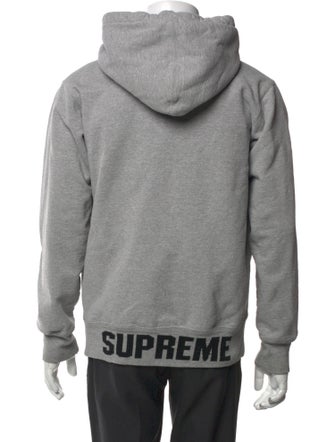 Supreme 2016 Rib Logo Hoodie