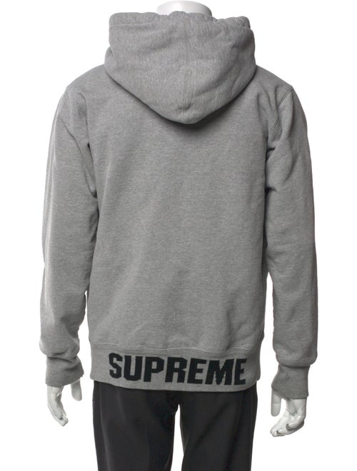 Supreme 2016 Rib Logo Hoodie