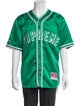 Supreme x Mitchell & Ness 2023 Satin Baseball Jersey Jersey