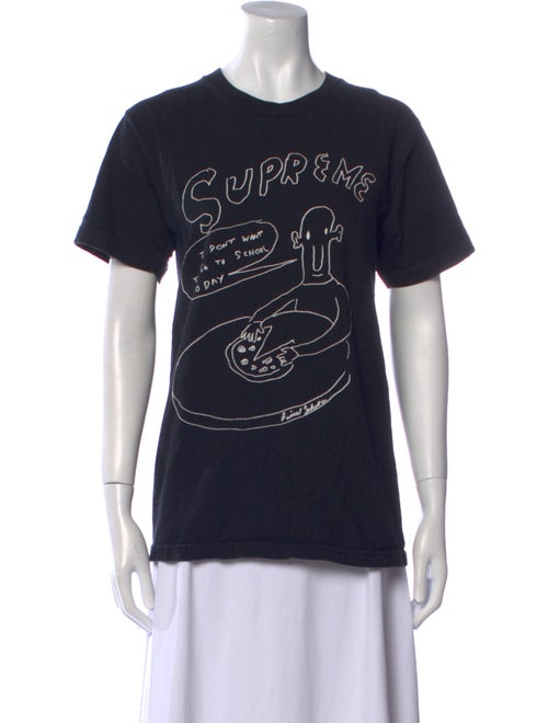 Supreme Graphic Print Crew Neck T-Shirt
