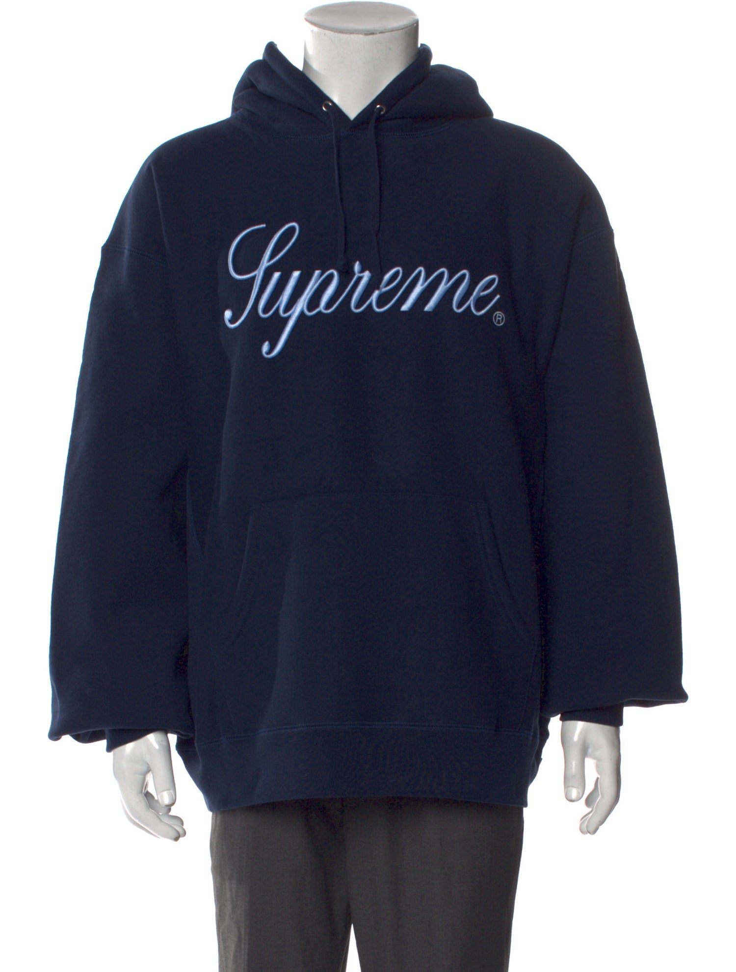 Supreme 2023 Raised Script Hoodie