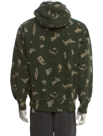 Supreme 2021 Box Logo 'Olive Russian Camo' Hoodie