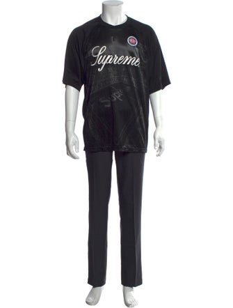 Supreme 2024 Jacquard Soccer T-Shirt