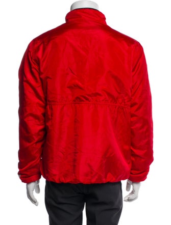 Supreme Reversible Logo Fleece Sherpa Windbreaker