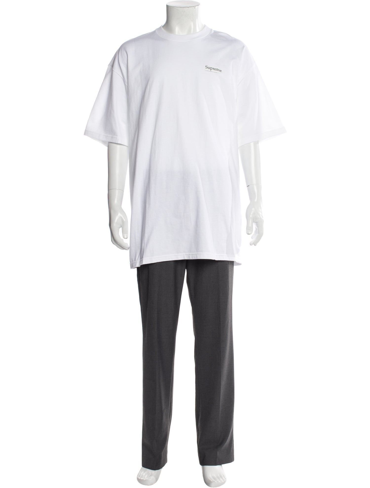 Supreme Crew Neck Short Sleeve T-Shirt