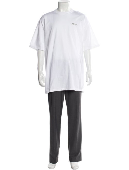 Supreme Crew Neck Short Sleeve T-Shirt