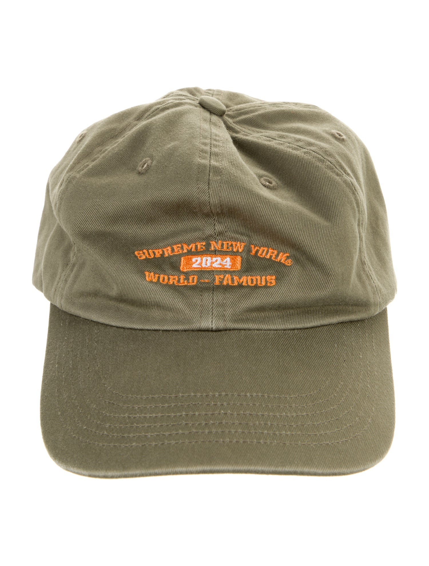 Supreme New York Arc 6-Panel Hat