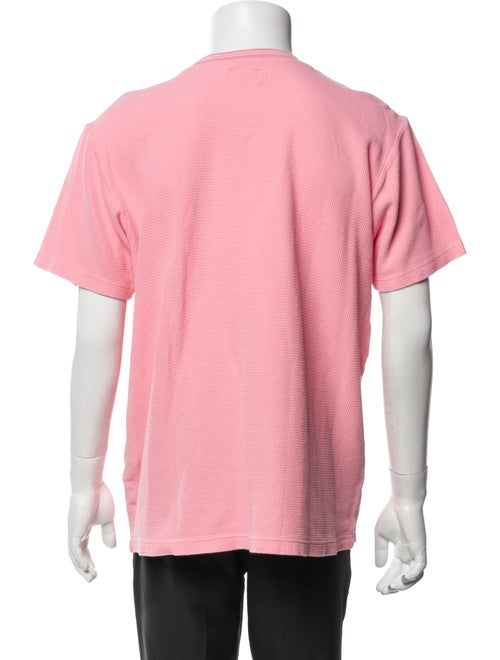 Supreme Stripe Rib Waffle Crew Neck T-Shirt