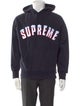 Supreme Graphic Print Crew Neck Hoodie