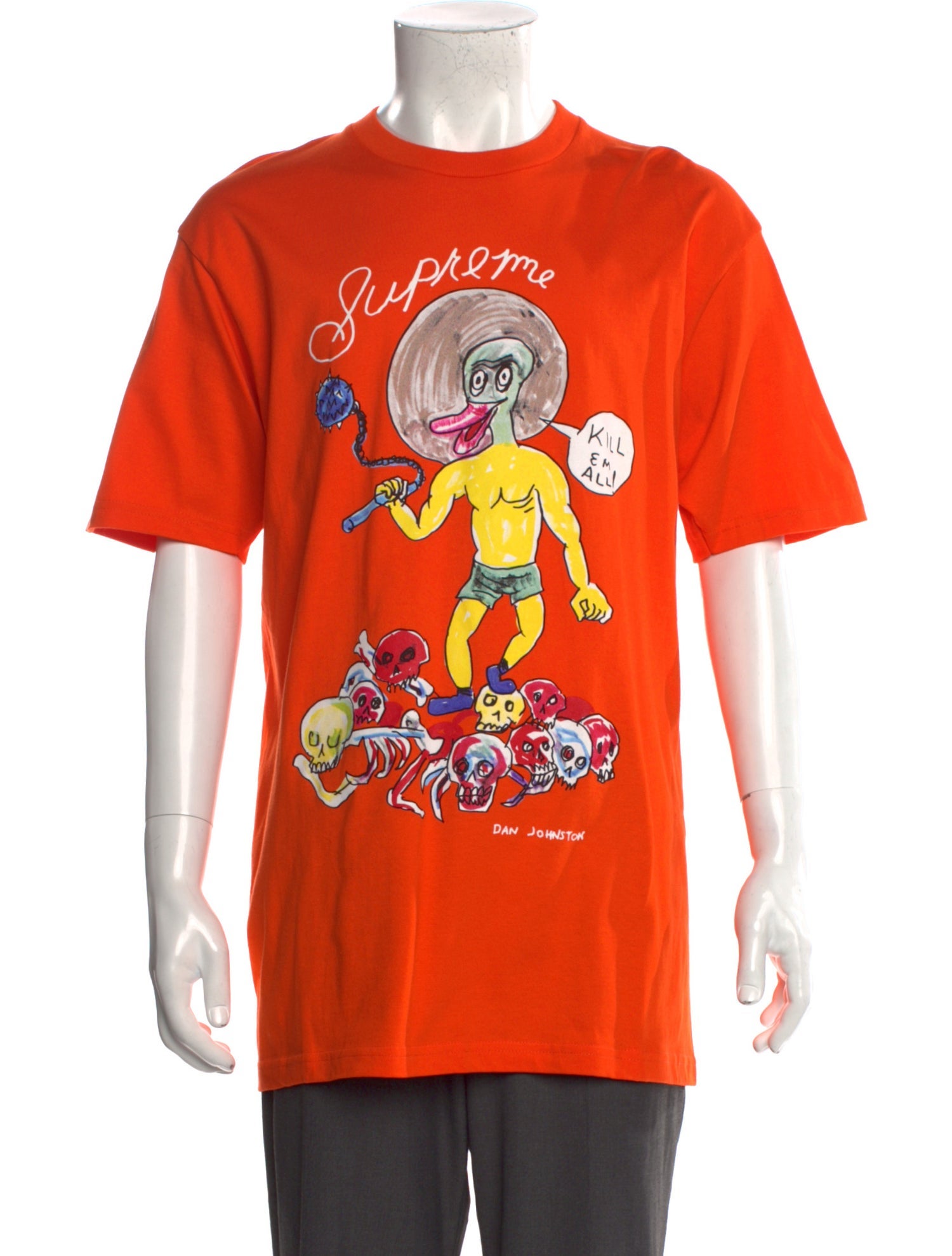 Supreme Graphic Print Crew Neck T-Shirt w/ Tags