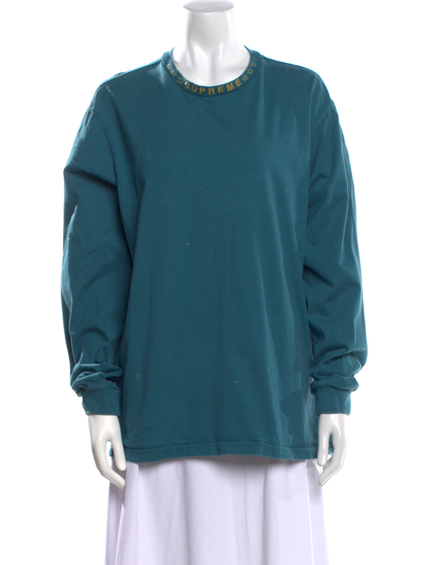 Supreme Crew Neck Long Sleeve Sweatshirt