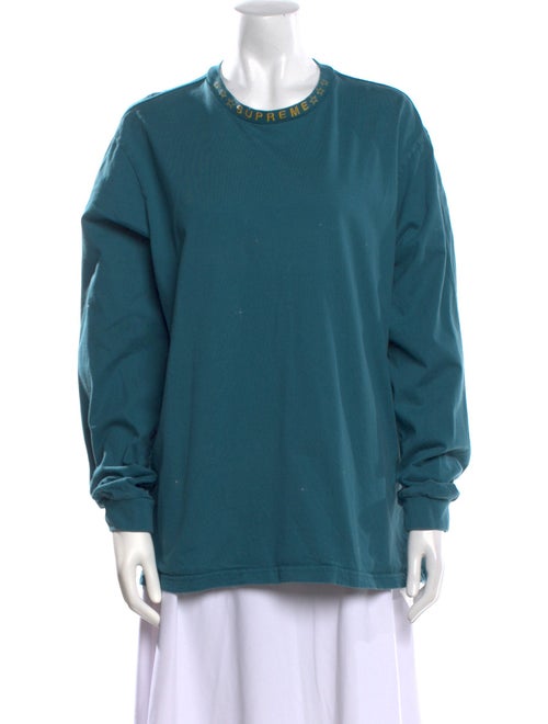 Supreme Crew Neck Long Sleeve Sweatshirt