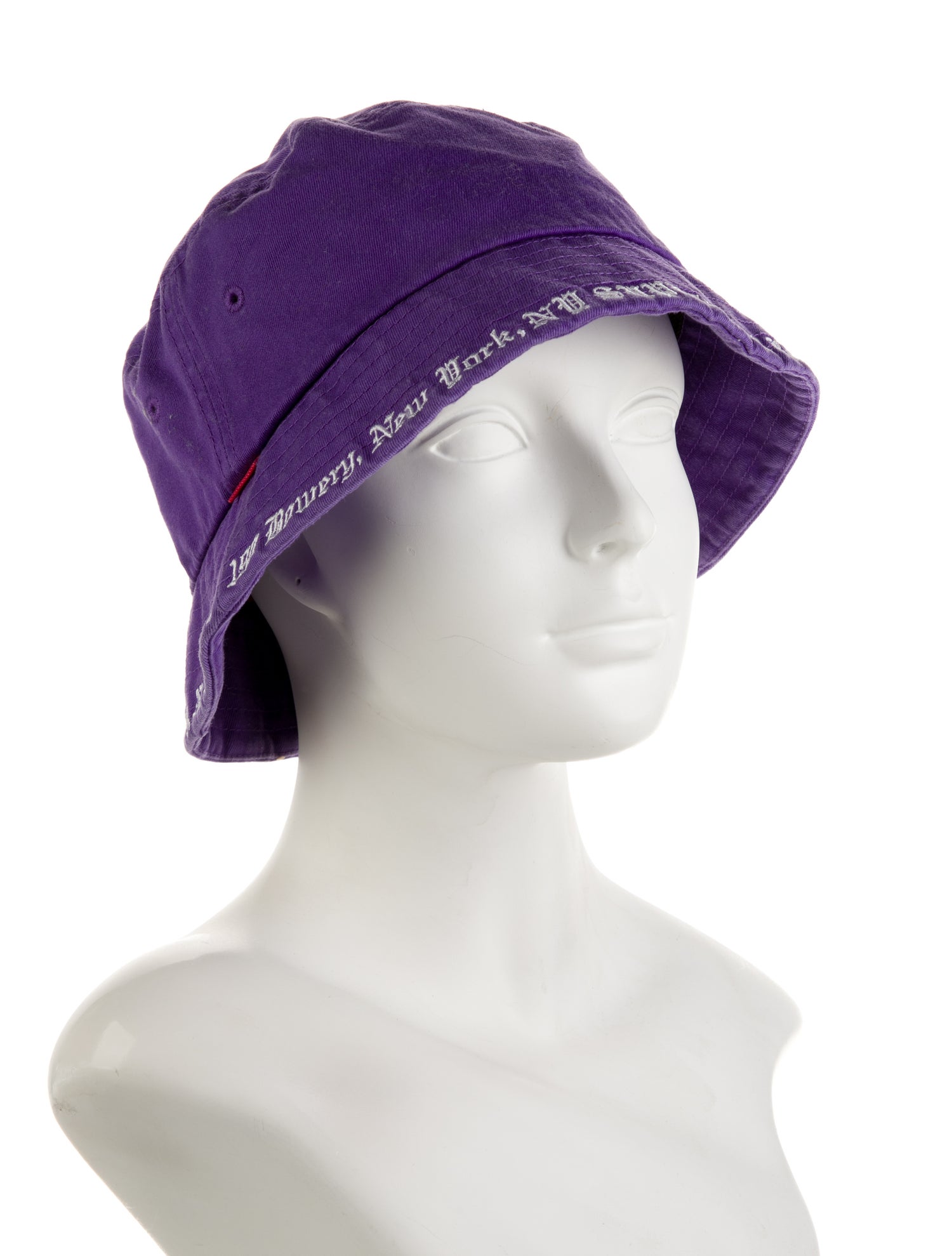 Supreme Embroidered Brim Crusher