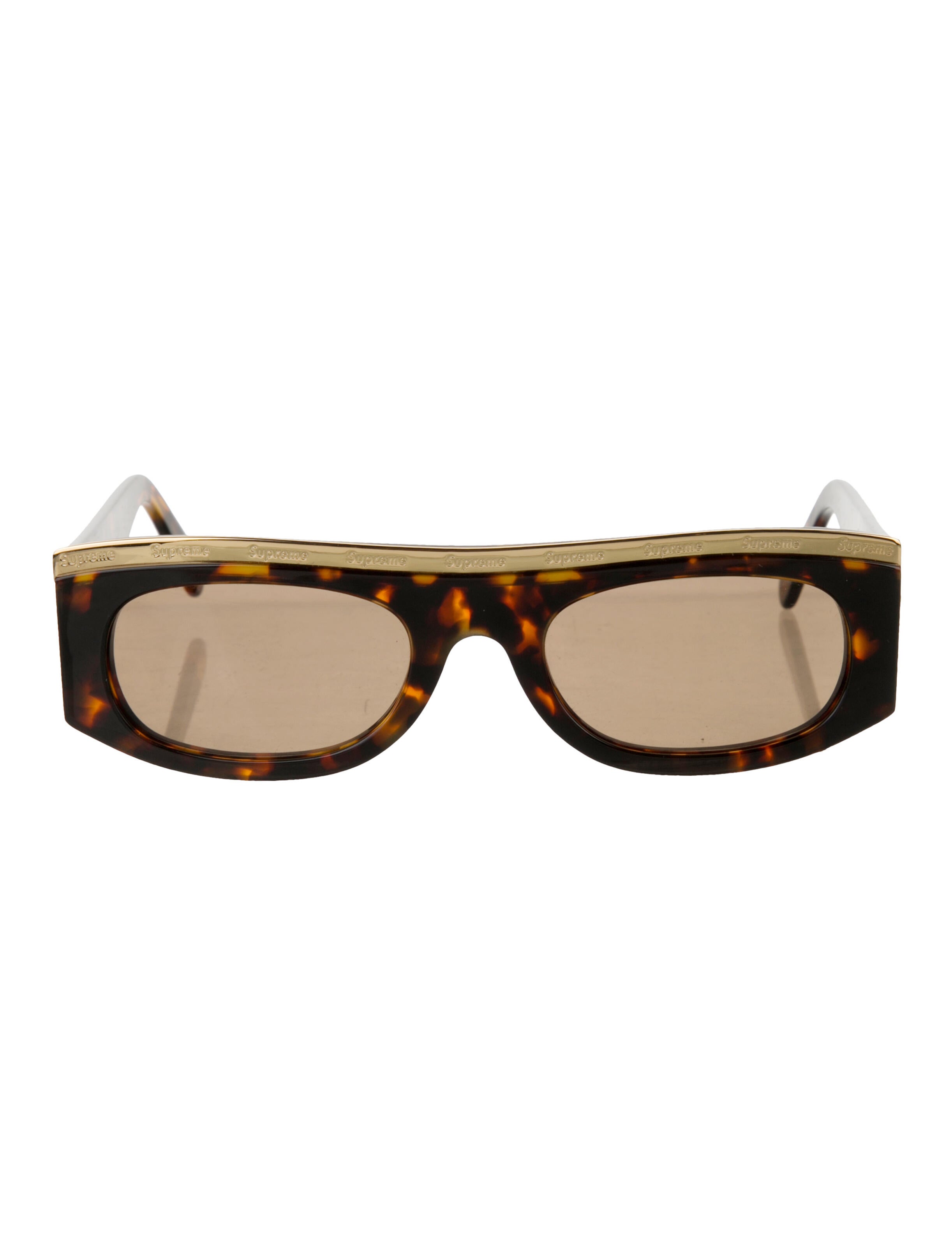 Supreme Goldtop Wayfarer Sunglasses