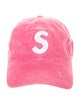 Supreme Fine Wale Corduroy S Logo 6-Panel Hat