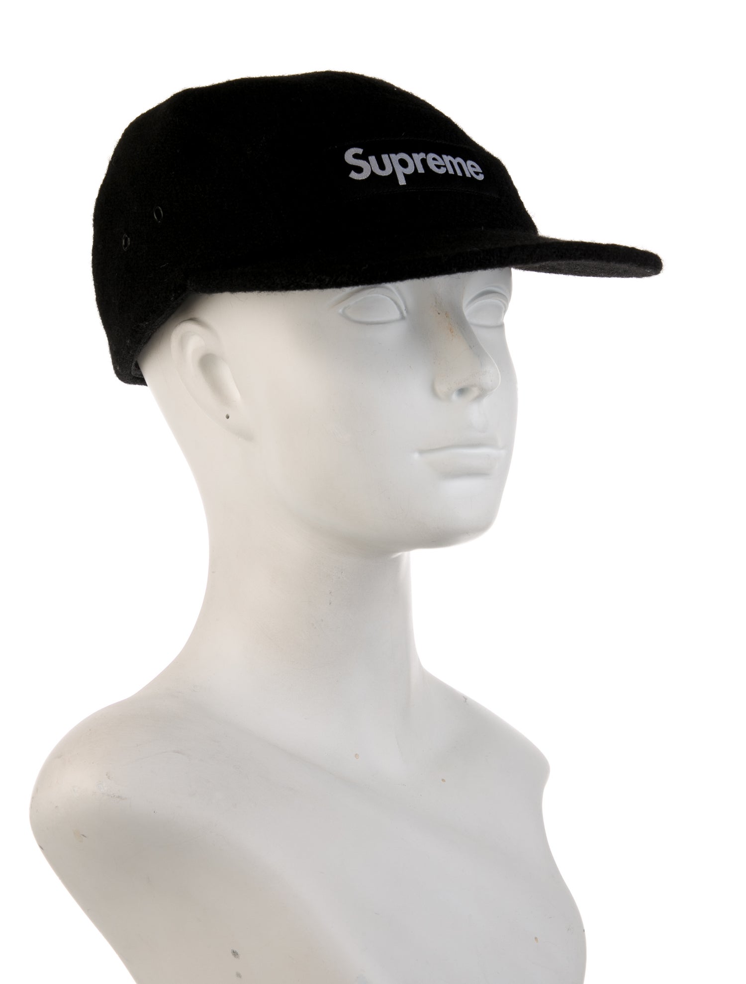 Supreme x Harris Tweed Box Logo Camp Hat (FW17)