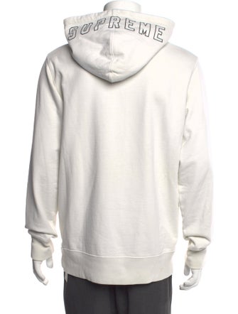 Supreme Logo Mock Neck Hoodie
