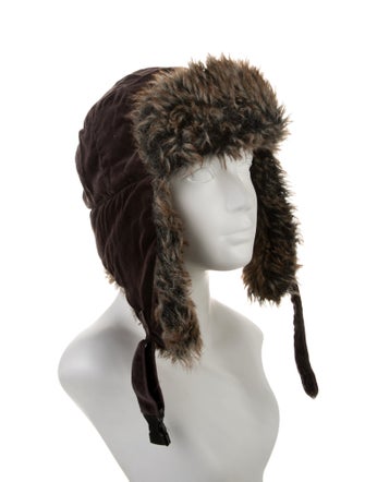 Supreme Velvet Polka Dot Trapper Hat