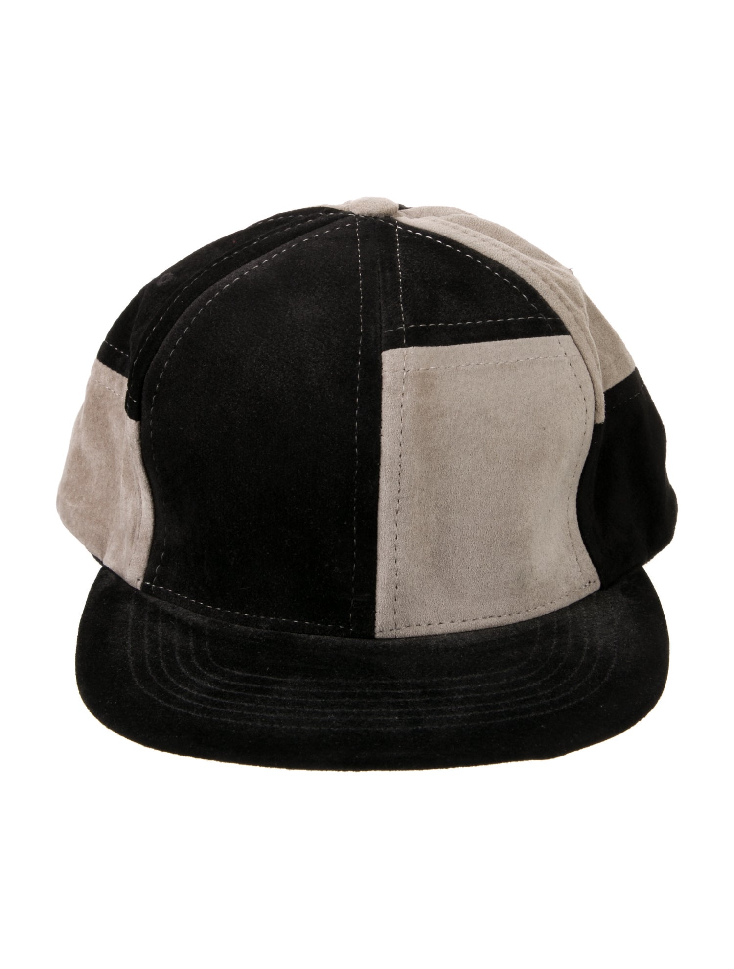 Supreme Patchwork Suede Back Arc Hat