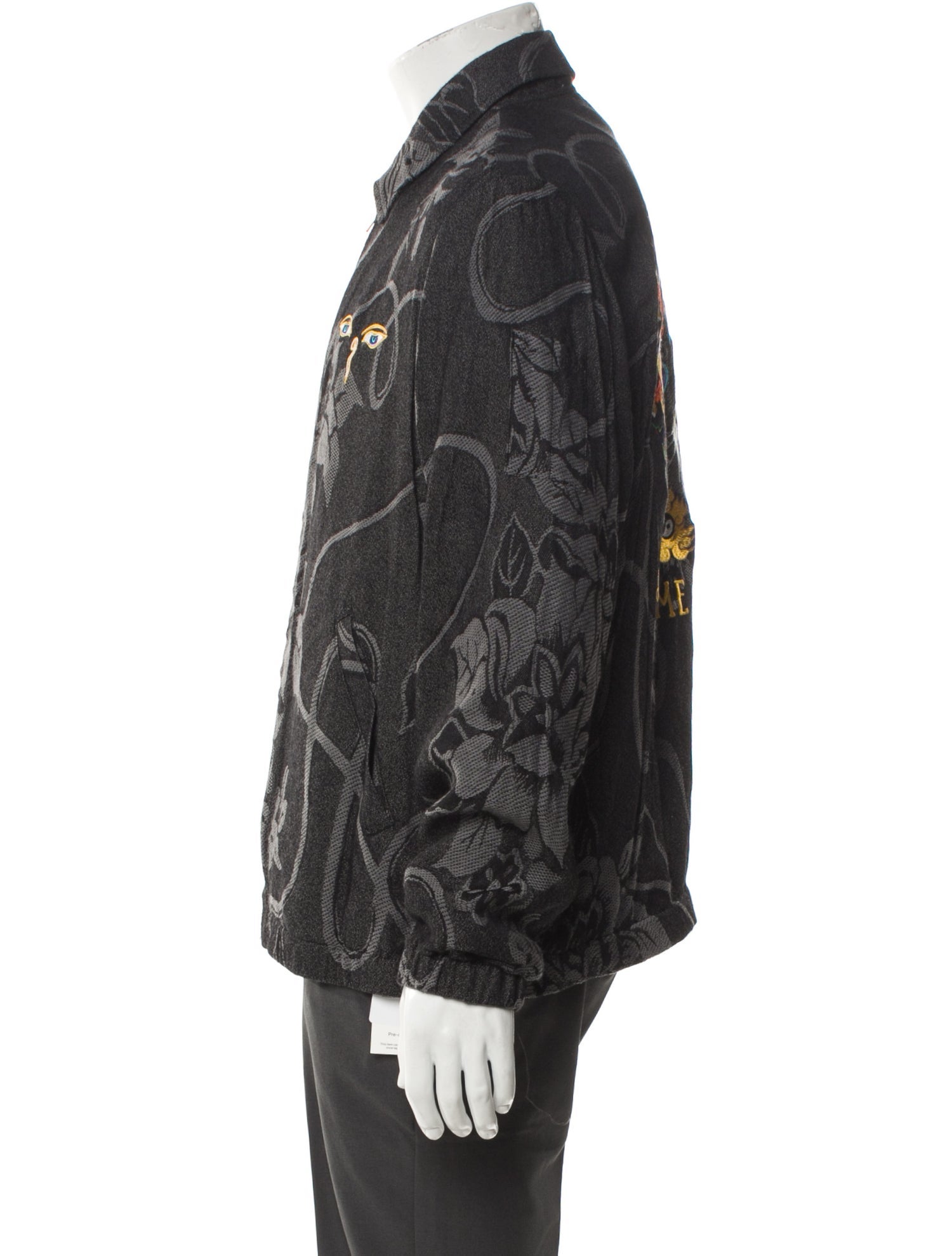 Supreme Floral Print Denim Jacket