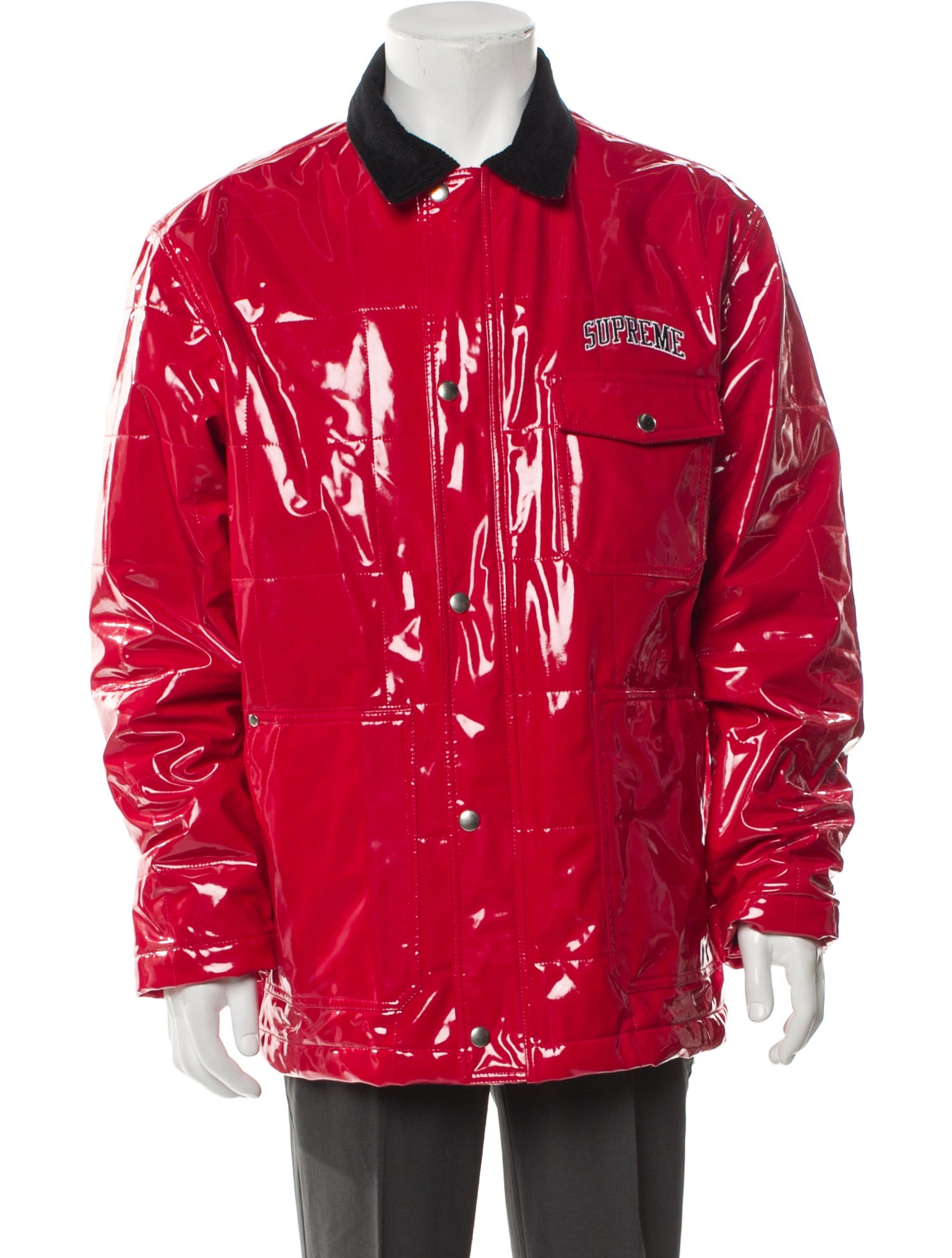 Supreme Colorblock Pattern Jacket