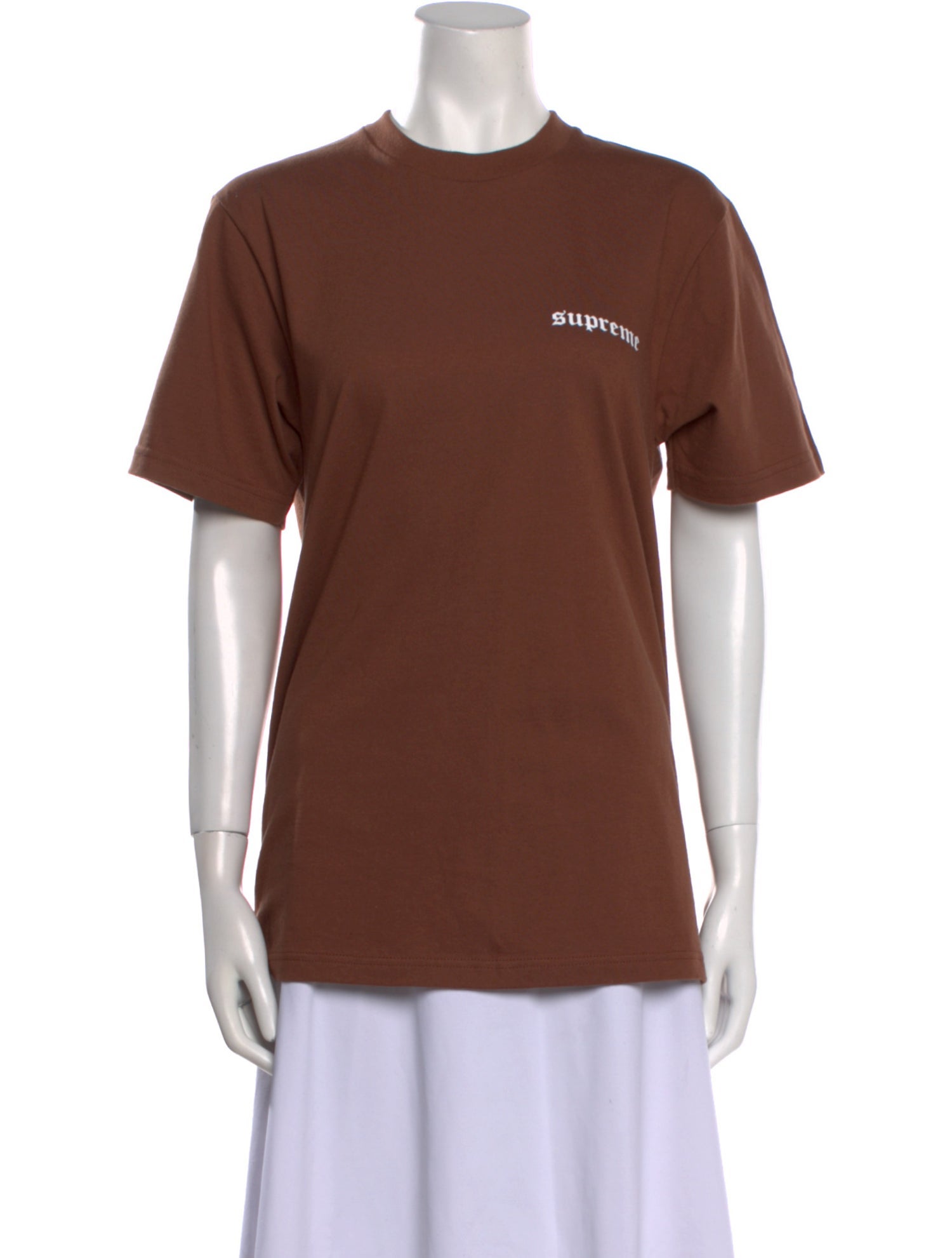 Supreme Graphic Print Crew Neck T-Shirt