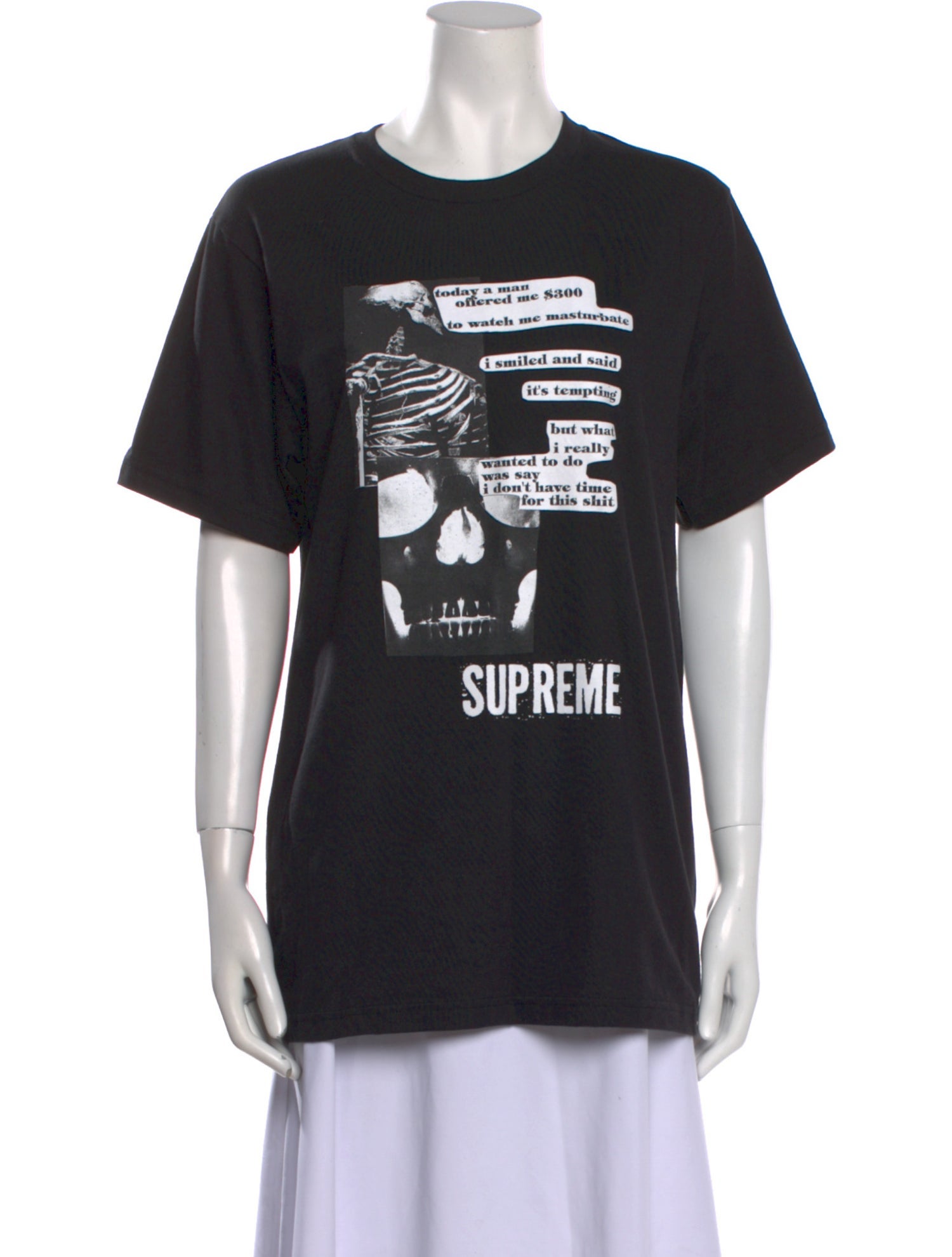 Supreme Graphic Print Crew Neck T-Shirt